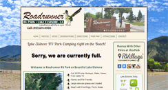 Desktop Screenshot of lakeelsinorervpark.com